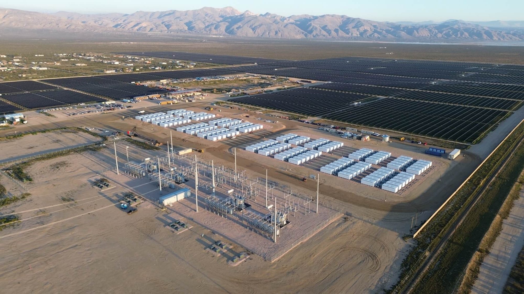 Eland I & II solar and storage, Kern County